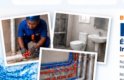 Travaux et installations de plomberie